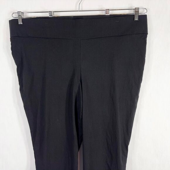 Torrid Plus Size 4X Leggings‎ Pants Solid Black Stretch Pull On Full Length 1674 - Picture 3 of 8